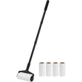 Orav Long-Handle Adhesive Lint Roller 16 cm with 4 Refills Black - Product view